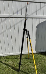 Seco Combo Bipod and Prism Pole w/ Logo Seco Combo Bipod and Prism Pole w/ Logo