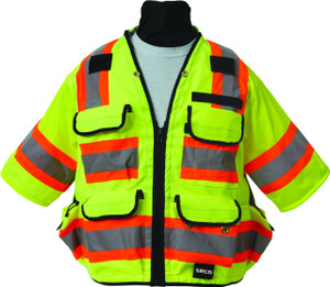 Class 3 Safety Vest - 8365 front Class 3 Safety Vest - 8365 front