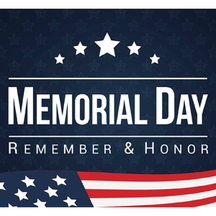 Happy Memorial Day 2021!