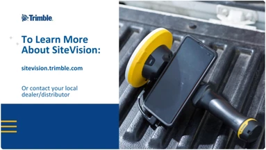 Trimble SiteVision - A Real-World Innovation