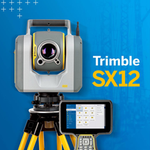 Experience Next-Generation Productivity with the Trimble SX12 3D Scanning Robotic Total Station! Experience Next-Generation Productivity with the Trimble SX12 3D Scanning Robotic Total Station!