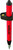 Seco 1ft. Mini Stakeout Prism Pole - Red