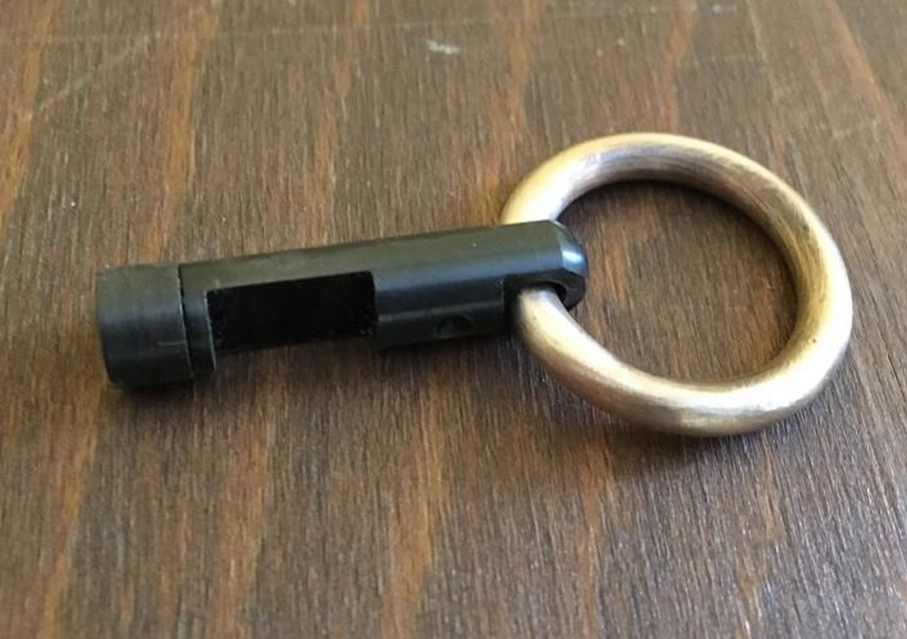 Marlin Rifle Saddle Ring by Beartooth Mercantile with brass ring