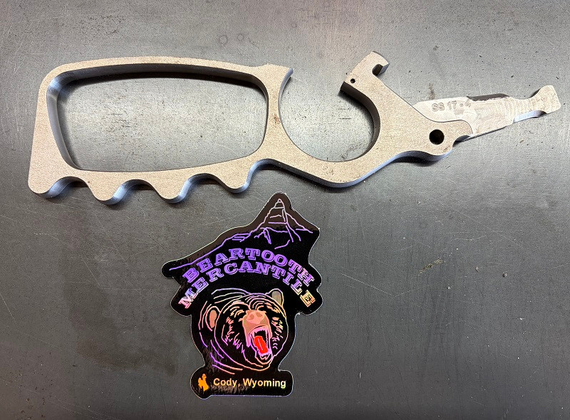 Stainless Oversized Lever Loop For 1894 Pistol Grip Marlin
