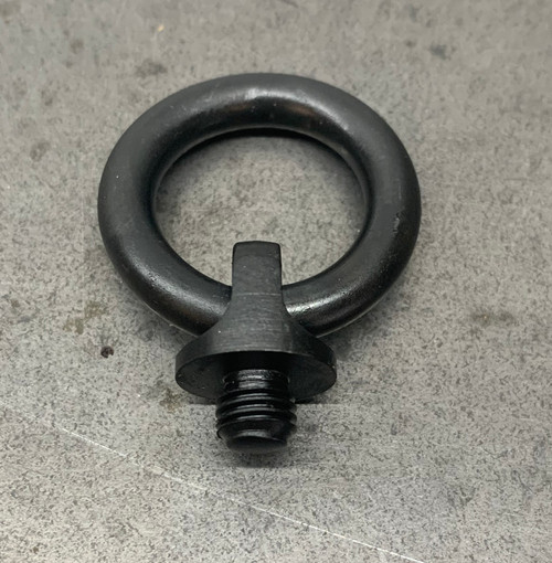 Pre-64 style old heavy saddle ring - all blued