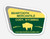 Beartooth Forest Service Sign 3 inch Sticker