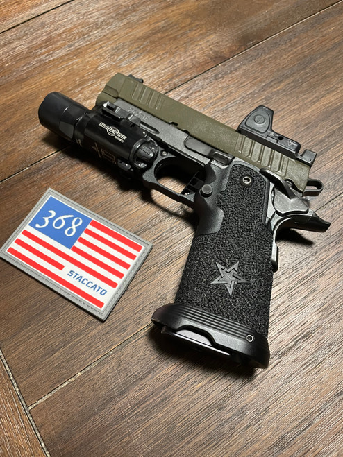 2011 stippled staccato grip