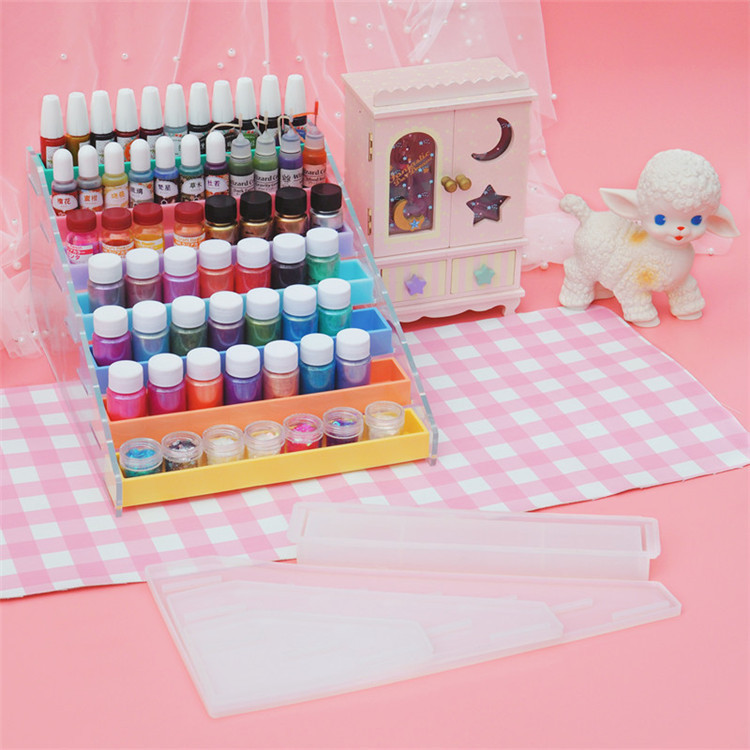 Nail Polish / Alcohol Ink Holder Mold PolyGlitter