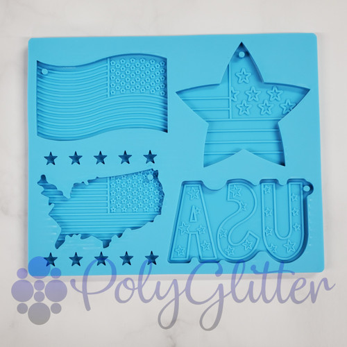 Alphabet Mold - PolyGlitter