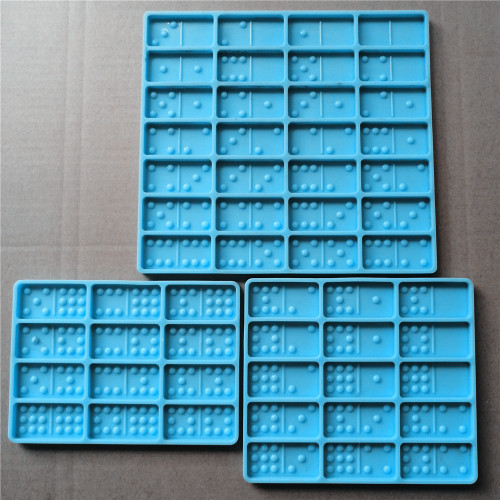 1 Of Domino Molds For Resin Casting, Blue/ White Professional