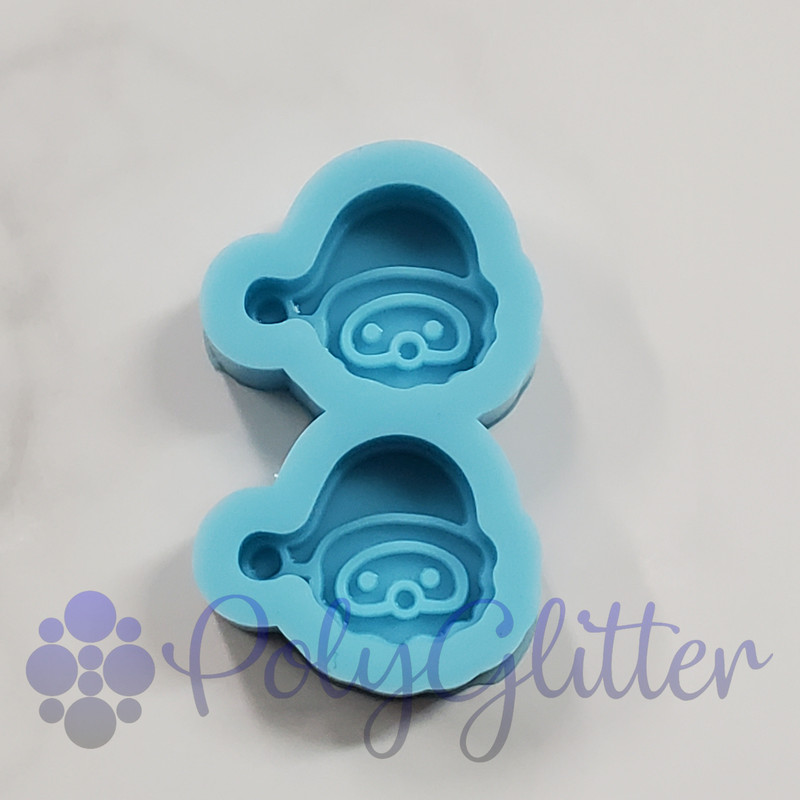 Santa Stud Earring Mold