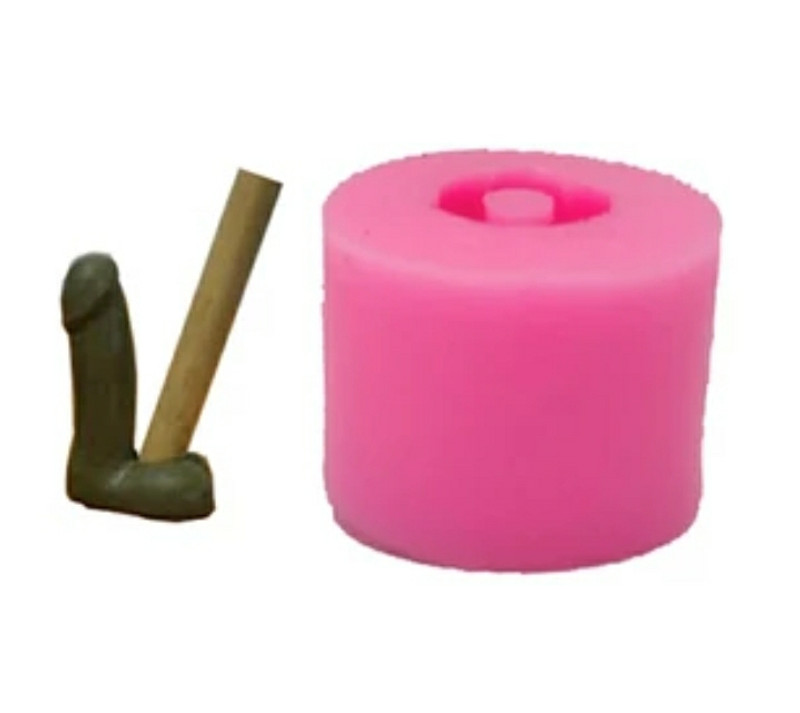 Penis Straw Topper Mold Style 2