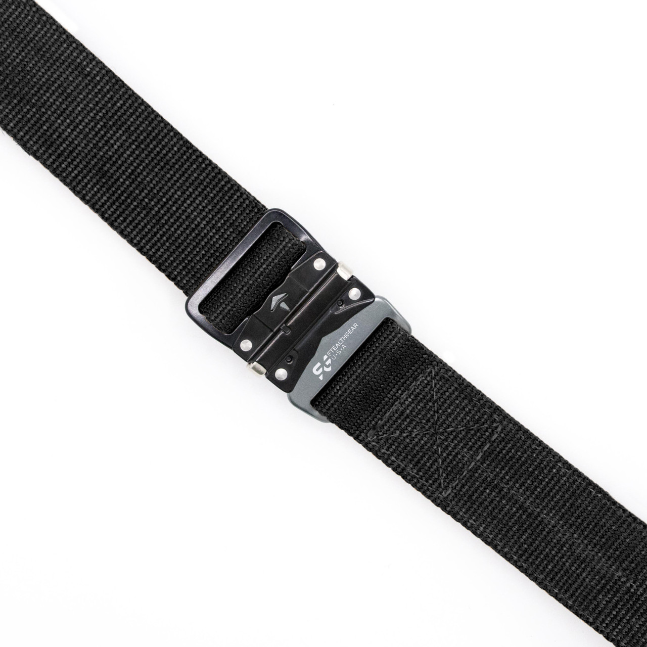 Edc Belt Fixed Buckles Nylon Waist Belt Keepers Snaps - Temu