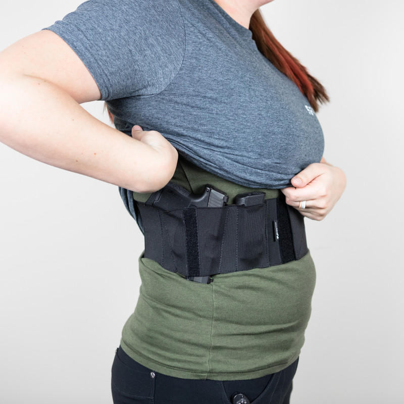 StealthGearUSA Belly Band Holster for Concealed Carry