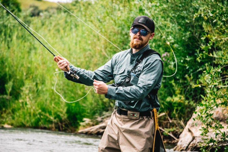 fly fishing chest rig