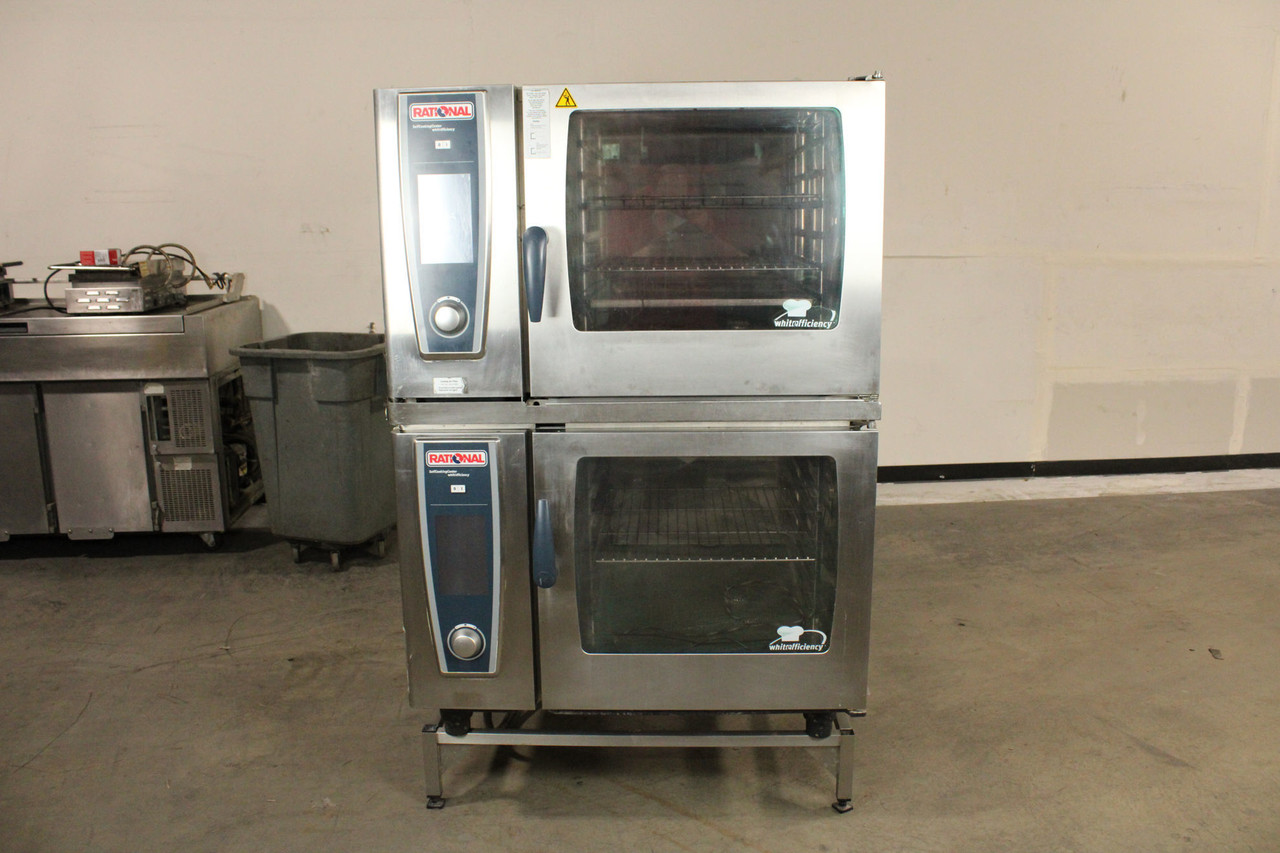 Rational SCC 62 WE 62E 6 Pan Capacity Double Electric Combi Oven