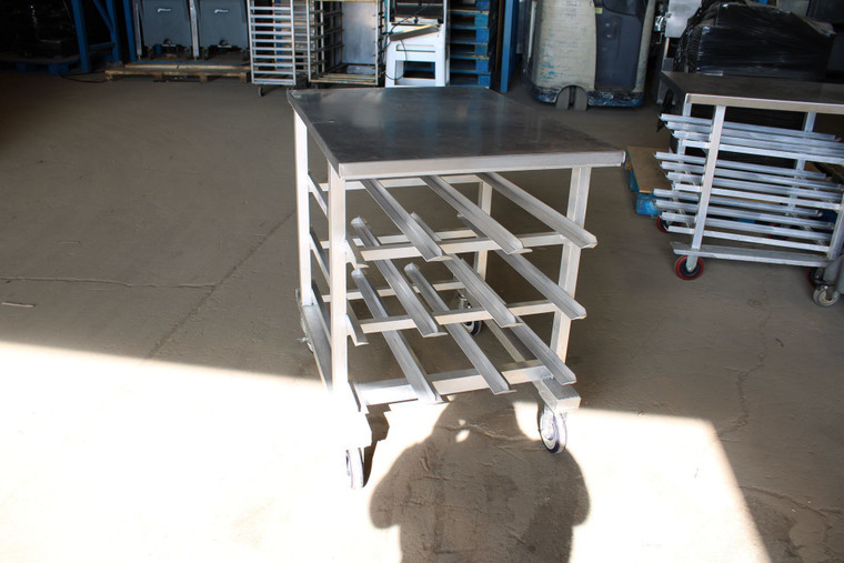 New Age Industries ½ Size Can Racks Aluminum #5 or #10