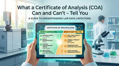 What a Certificate of Analysis (COA) Can and Can't - Tell You