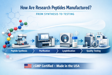 How Are Research Peptides Manufactured?