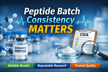 Why Peptide Batch Consistency Matters in Research Peptides