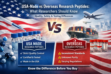 USA-Made vs Overseas Research Peptides: What Researchers Should Know