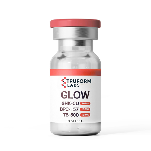 GLOW 70 (GHK-Cu 50mg, BPC-157 10mg, TB-500 10mg)
