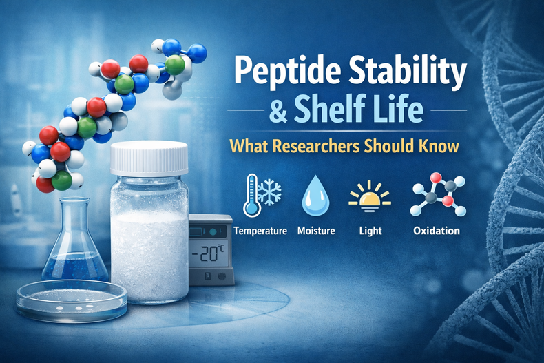 Peptide Stability and Shelf Life: What Researchers Should Know