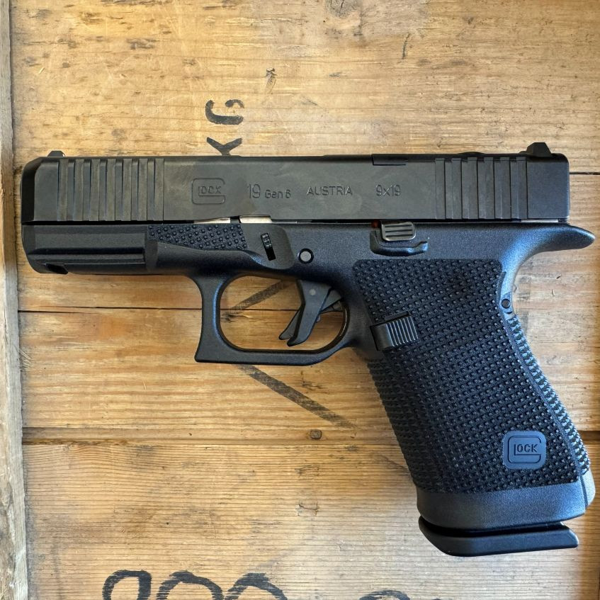 Glock 19 Gen 6 MOS 9mm Optics Ready Compact Pistol 15 Round