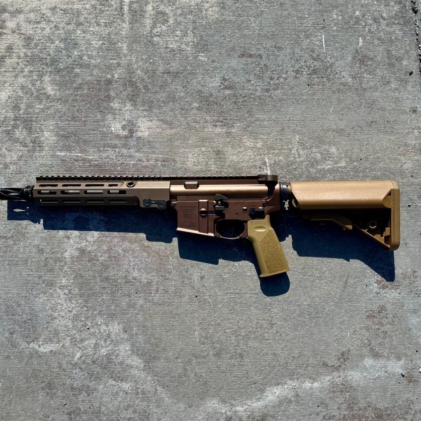 Geissele Super Duty MOD1 10.3 SBR Desert Dirt Color 5.56 NATO