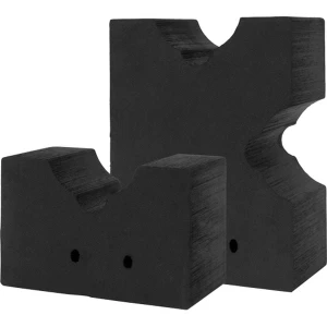 Allen Lite Rest front and rear shooting rest combo in black Soft Rock foam