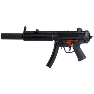 Century Arms AP5 SD 9mm pistol with 5.75 inch threaded barrel and MP5SD style handguard in black finish