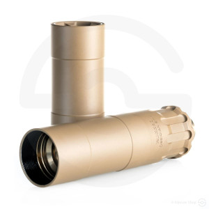 Rugged Obsidian 9 Flat Dark Earth modular 9mm suppressor