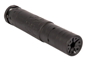 SilencerCo Omega 36M modular multi-caliber suppressor with Charlie ASR mount.