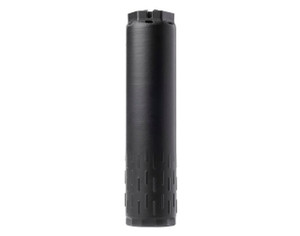 HUXWRX FLOW Range 36 Ti titanium suppressor with Black Cerakote finish.