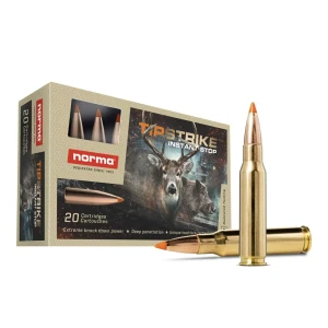 Norma TIPSTRIKE 308 Winchester 170 grain hunting ammunition 20 round box