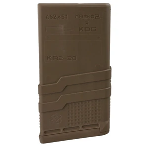 Amend2 SCAR 17/20 Mod-3 20-round FDE polymer magazine, SCARMOD3FDE20