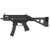 Grand Power Stribog SP9A3S 9mm pistol with 5 inch threaded barrel folding brace and black finish