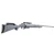 Ruger American Generation II rifle in 308 Winchester with 20 inch barrel, gunmetal Cerakote finish and gray splatter stock angled outward to the right