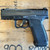CANiK METE MC9 Prime compact 9mm pistol with compensated slide, optics-ready design, and night sights, in store image