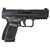 CANIK METE SF One Series 9mm compact pistol with 4.19 inch barrel, optics ready slide, and black Cerakote finish pointing to the right
