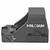 Holosun 507K-X2 red dot sight with 2 MOA dot and 32 MOA circle reticle in black finish for concealed carry pistols side view