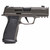 Sig Sauer P365 AXG Legion 9mm pistol with 3.1 inch barrel, metal frame, G10 grips, and Legion gray finish pointing to the right