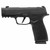 Sig Sauer P365 X Macro 9mm pistol with compensated slide, 3.1 inch barrel, and black finish pointing left