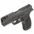 Sig Sauer P365 X Macro 9mm pistol with compensated slide, 3.1 inch barrel, and black finish angled left