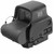 EOTECH EXPS3-2 black holographic sight with dual dot reticle and quick detach mount