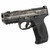 Smith and Wesson M&P M2.0 Metal Carry Comp 9mm optics ready pistol with ported barrel angled inward to the left