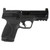 Smith and Wesson M&P M2.0 Compact 9mm optics ready pistol with 4 inch barrel pointed to the right