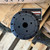 Jaguar Silencers CAM556 MAX HUB 5.56 suppressor in black Jag Camo finish, in store image tip view