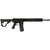Daniel Defense DD4 RIII AR15 rifle with 16 inch cold hammer forged barrel and RIS III M-LOK rail pointing to the right, stock image