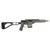 Q Mini Fix .300 Blackout bolt-action pistol with 8-inch threaded barrel, folding brace, and AR-style controls in gray finish, stock image pointing to the right